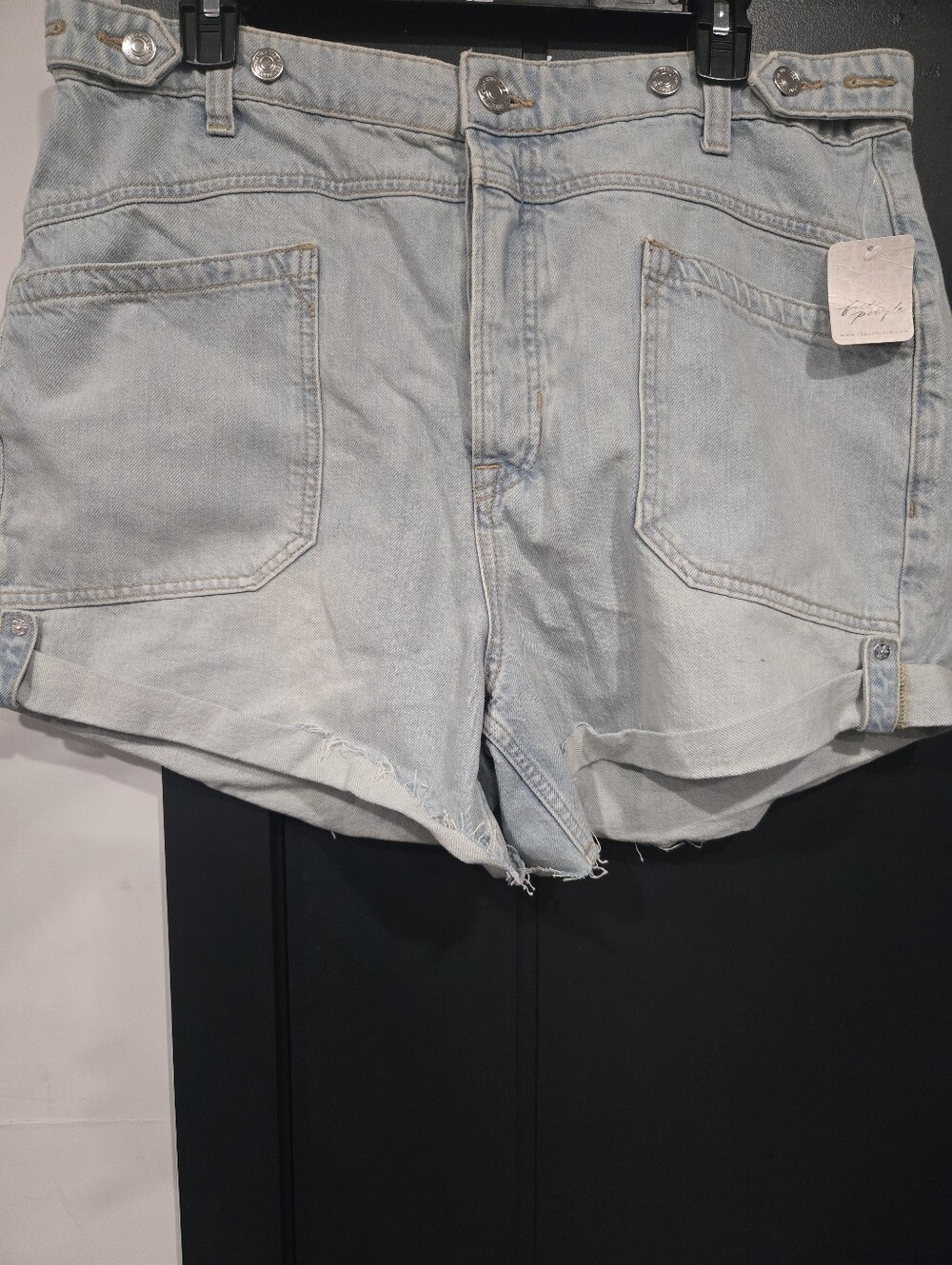 We The Free Palmer Shorts 32 NWT Light Denim
